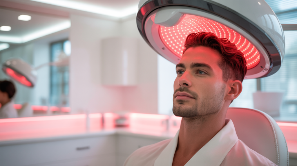 GFC Hair Treatment Vadodara procedure at Glow Skin Clinic