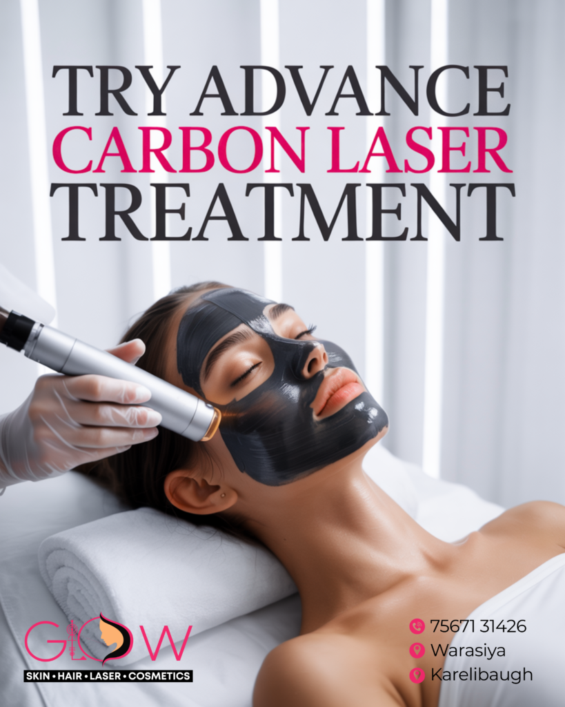 Carbon Facial Vadodara treatment at Glow Skin Clinic