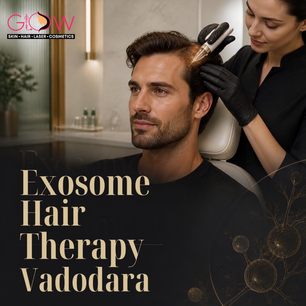Exosome Hair Therapy Vadodara at Glow Skin Clinic