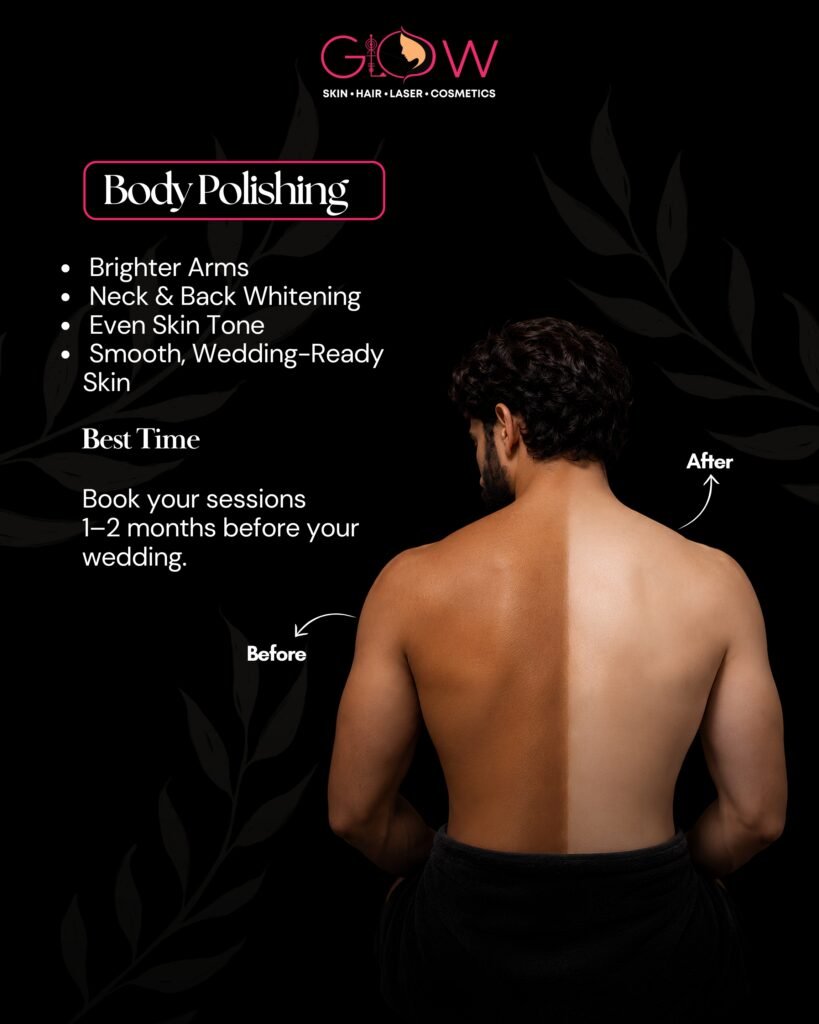 Body Polishing Vadodara at Glow Skin Clinic